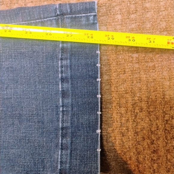 Wrangler Retro Jeans Womens 28X29 Cowgirl Western Boho Denim Flared Wide leg Fit - Picture 4 of 14